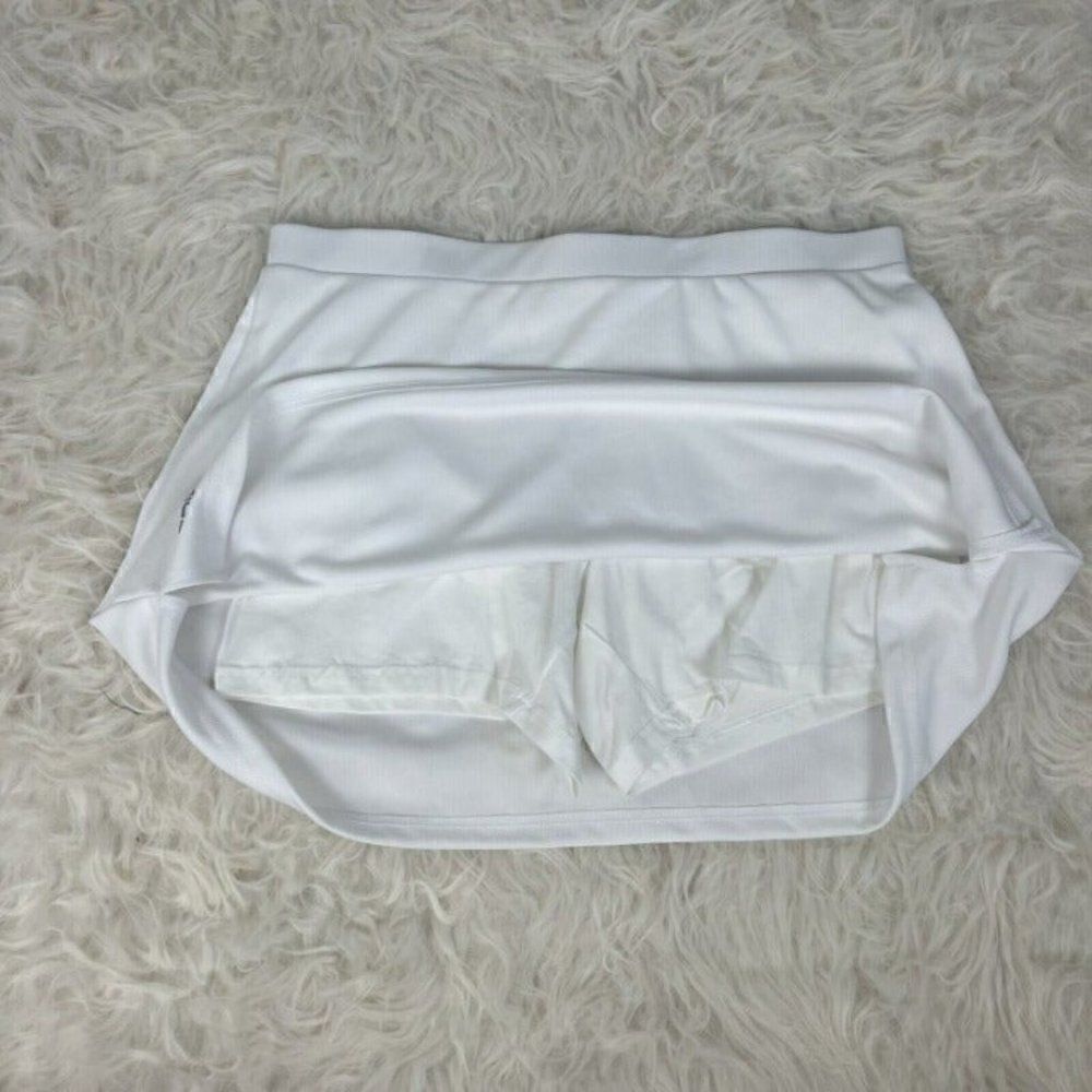 NWT SPIRO Women's White Sport Fitness Golf Tennis Skirt Skort Large 16 XL - Picture 2 of 12
